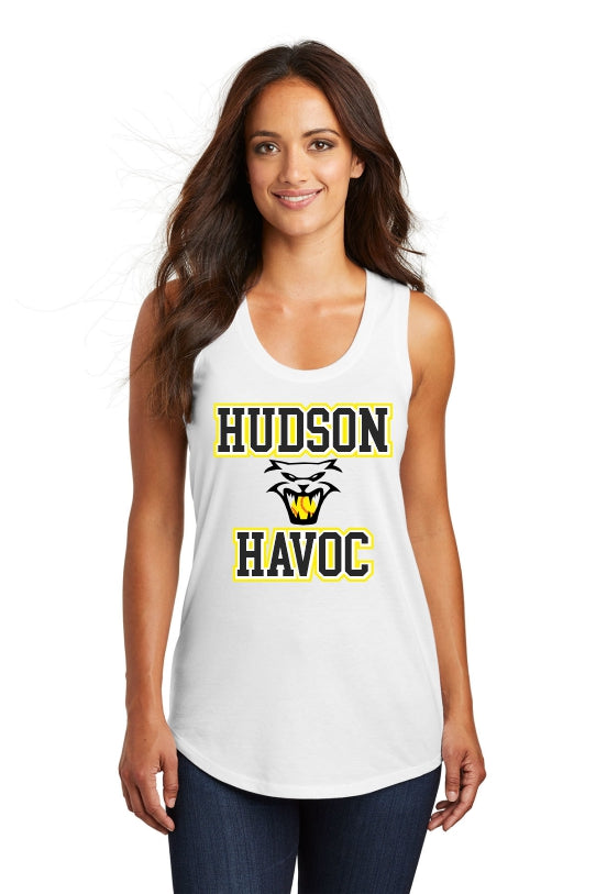 HH ladies triblend racerback