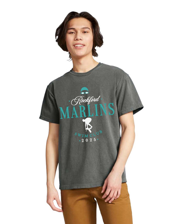 marlins 2025 adult garment dyed tee